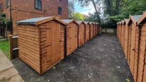 Shawyers - Landscaping - Improving Outdoor Storage at Maffey Court, Botley